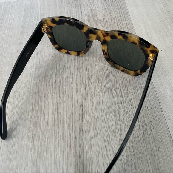 Anine Bing Larchmont tortoise oversized sunglasses - Picture 8 of 9